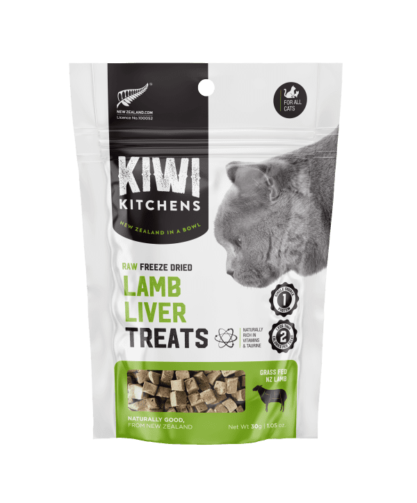 KK PS Cat Treats Bag Lamb Liver Front HR